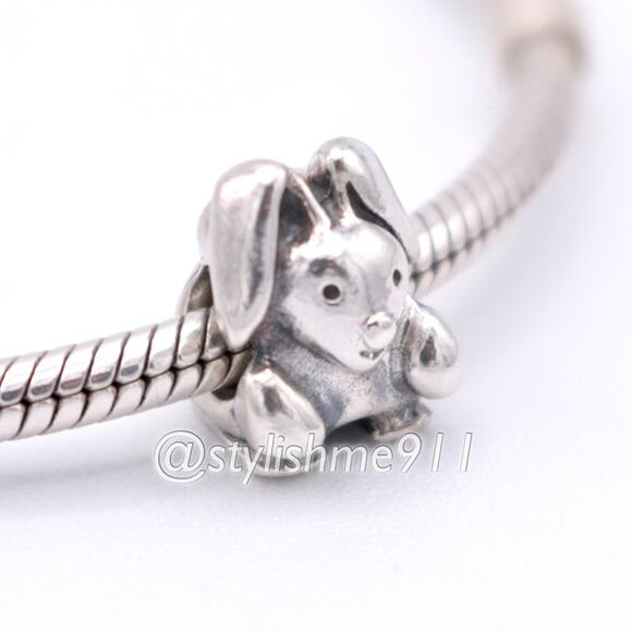Authentic PANDORA Rabbit Charm -790389 - Picture 1 of 12